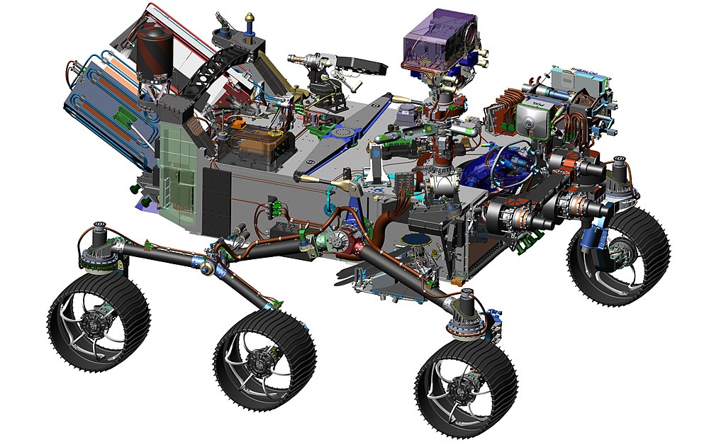 1024px Computer Design Drawing for NASAs 2020 Mars Rover