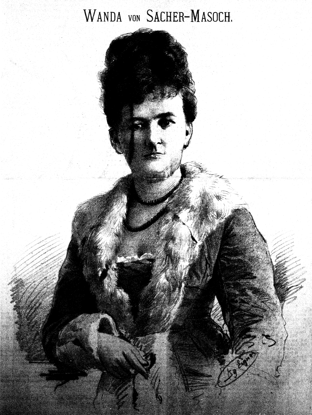 Wanda von Sacher Masoch 1879 Eigner